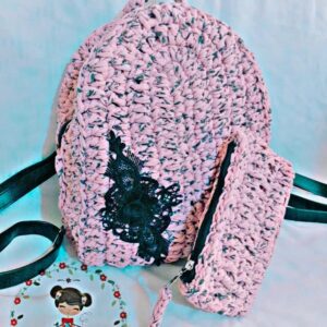 شنطة ضهر مع مقلمة